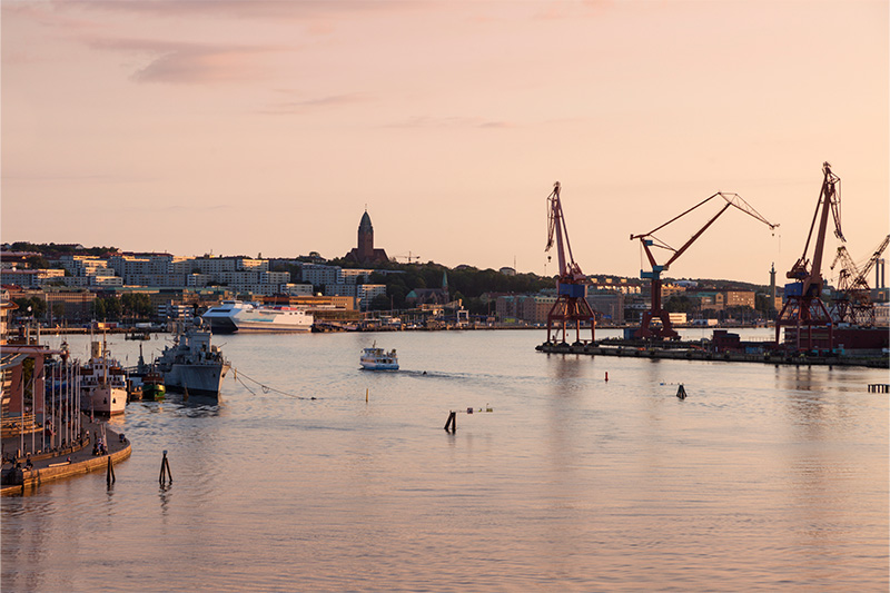 Göteborgs hamn.