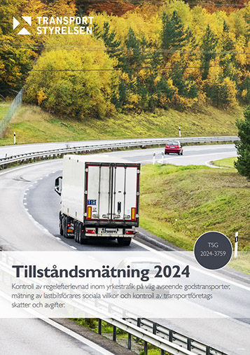 Rapport tillståndsmätning gods och sociala villkor 2024