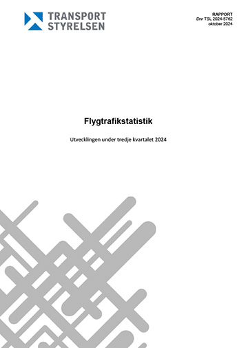 Flygtrafikstatistik kvartal 3/2024