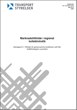 Marknadstillträde i regional kollektivtrafik - delrapport 2